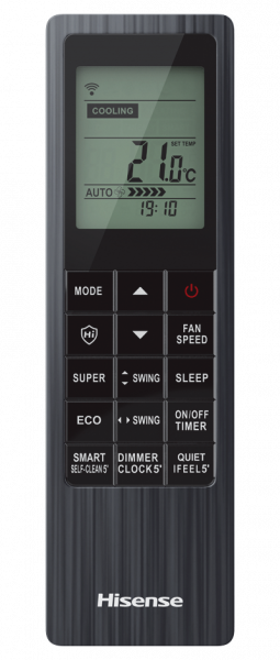 Бытовая сплит-система серии BLACK CRYSTAL Classic A AS-10HW4SYDTG5B (комплект)